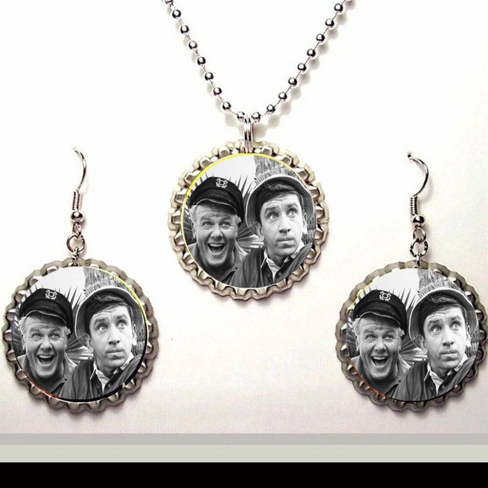 Gilligan's Island  Inspired necklace and earrings set tv show